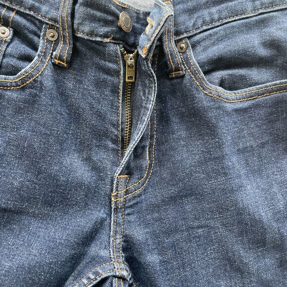 Old Navy Jeans Mens Stretch Slim Build in Flex 29x 28 Actual (29x30) Blue Denim - Picture 6 of 14